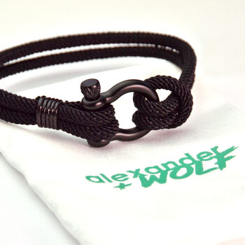 Noir Rope Bracelet, 7 of 8