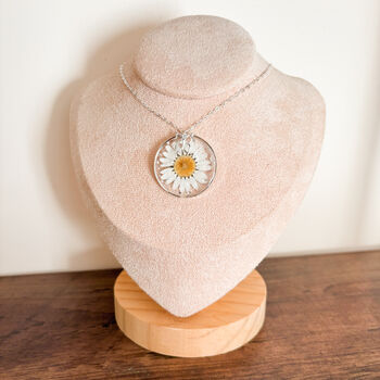 Handmade Real Daisy Necklace, 4 of 7