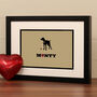 Personalised Pointer Print For One Or Two Dogs, thumbnail 1 of 10