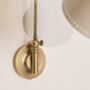 Vincent Wall Light, Cream Shade, thumbnail 4 of 5
