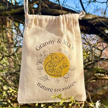 Personalised Granny Or Mummy Foraging Bag, 2 of 4