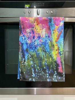 Artist Abstract Tea Towel, 2 of 6