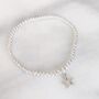 Silver Plated Good Luck Star Bracelet, thumbnail 5 of 5