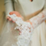 Nina Dramatic Flower Lace Wedding Veil, thumbnail 5 of 7