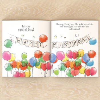 First Birthday Personalised Story Book, 7 of 11