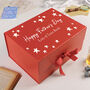 Personalised Luxury Red Father's Day Gift Box, thumbnail 4 of 6