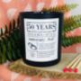 Personalised 50th Golden Anniversary Meaning Candle, thumbnail 4 of 11