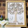 Personalised Mother's Day Framed Wooden Family Tree, thumbnail 9 of 12