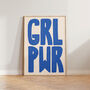 Girl Power Nursery Wall Art Print, thumbnail 2 of 10