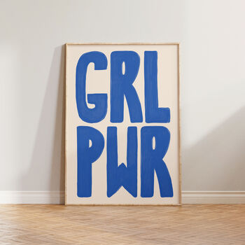 Girl Power Nursery Wall Art Print, 2 of 10