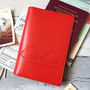 Personalised Passport Cover Holder With Script Name, thumbnail 6 of 12