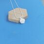 Sterling Silver Rose Blossom Pendant, thumbnail 2 of 3