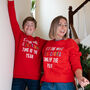 The Most Exciting Time Children's Christmas Jumper, thumbnail 2 of 2