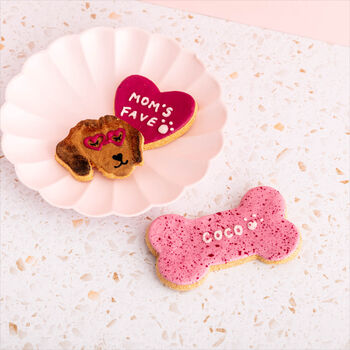 Someone's Fave Iced Dog Biscuit Set, 2 of 2
