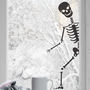 Peeping Skeleton Wall Sticker, thumbnail 1 of 2