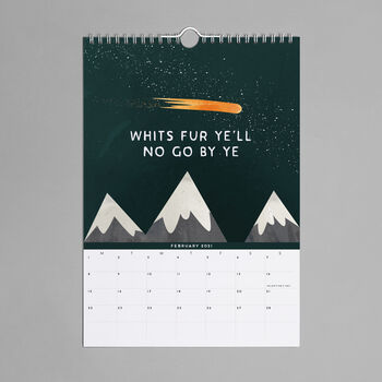 'Whits Fur Ye' 2021 12 Month Calendar, 4 of 6