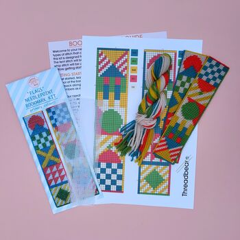 'Flags' Bookmark Needlepoint Kit, 4 of 5