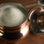 Handmade Copper Sugar Bowl With Lid And Brass Top, thumbnail 4 of 5