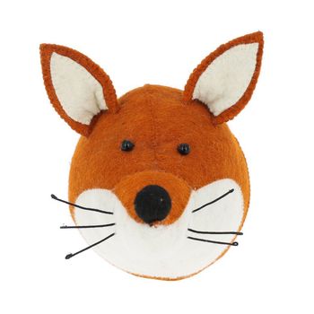 Decorative Felt Animal Heads For Childrens Bedrooms, 7 of 12
