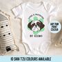 Shih Tzu Dog Baby Onesie, thumbnail 1 of 6