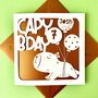 Cute Capybara Personalised Kids Birthday Card, thumbnail 2 of 4