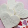 Edible Paint Your Own Biscuits Loveheart Gift Set, thumbnail 3 of 6