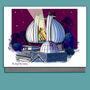 The Royal Observatory London Blank Card, thumbnail 1 of 2