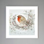 'Nesting Robin' Print, thumbnail 1 of 3