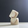 Espresso Cups In Natural Toasty Glaze Patterns, thumbnail 1 of 12