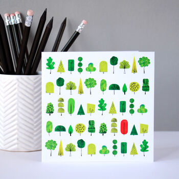 Nature Trees Birthday Card, 7 of 12