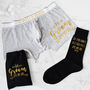 So You Don't Get Cold Feet, Groom's Underwear Set, thumbnail 6 of 8