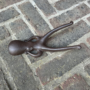 Ollie Octopus Cast Iron Boot Jack, 5 of 6