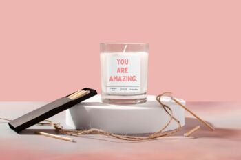 You Are Amazing Candle Gift For Her Bestie, 2 of 6