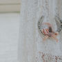 Personalised Blush Lace Lucky Wedding Horseshoe, thumbnail 8 of 12