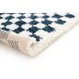 Barrile Chequered Machine Woven Area Rug, thumbnail 2 of 10