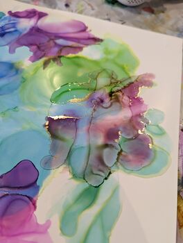 Alcohol Ink Painting Experience In Manchester, 10 of 12