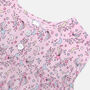 Girls Pink Cotton Nightie Cosmic Moon And Star Print, thumbnail 6 of 7