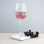 Personalised Elegance Wine Glass, thumbnail 7 of 11