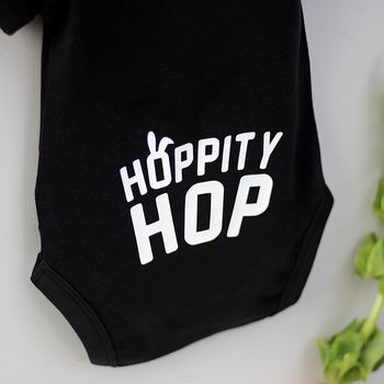 Personalised Hoppity Hop Bunny Body Vest, 6 of 12