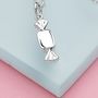 Childrens Sterling Silver Sweet Candy Necklace, thumbnail 2 of 7