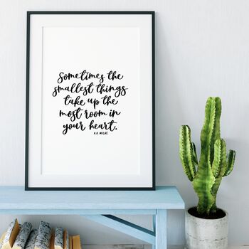 Calligraphy Inspirational Quote Print Set Of Three, 7 of 7