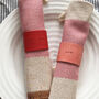 Personalised Mini Text Leather Napkin Ring, thumbnail 6 of 6