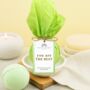 You Are The Best Eucalyptus, Lemon Bath Bomb Refreshing Soak, thumbnail 1 of 4