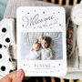 Welcome To The World Personalised Baby Thank You Card, thumbnail 1 of 6
