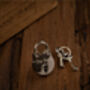 Personalised Silver Handcuff Padlock Dog Tag, thumbnail 8 of 9