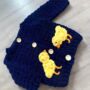 Personalised Baby Name Cardigan With Chicks, thumbnail 11 of 12
