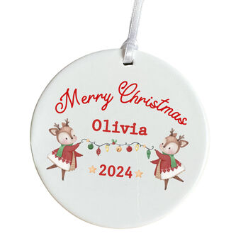 Personalised Christmas Ornament Gift For Kids, 2 of 7