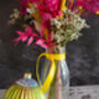 Dried Flower Mini Milk Bottle In Bright Colours, thumbnail 2 of 2