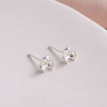 Sterling Silver Flower Earrings For Friends, 6 of 6