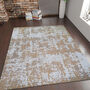Taupe Abstract Rug The Noah, thumbnail 1 of 5